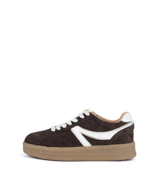 Babouche Babouche | Dames | Sneakers | Dark Brown/Gold (Gigi-165)