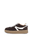 Babouche | Dames | Sneakers | Dark Brown/Gold (Gigi-165)