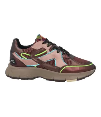 Floris van Bommel Dames Floris van Bommel | Dames | Sneakers | Bordeaux (10174-84-01)