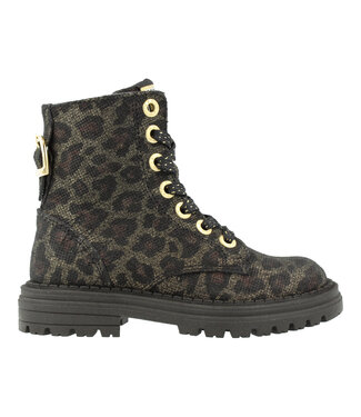 Red Rag Kids Red Rag Kids | Meisjes | Veter Boots | Black (12568 929)