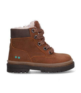 Bunnies Jr Bunnies Jr | Jongens | Veter Boots | Cognac (226731-513)