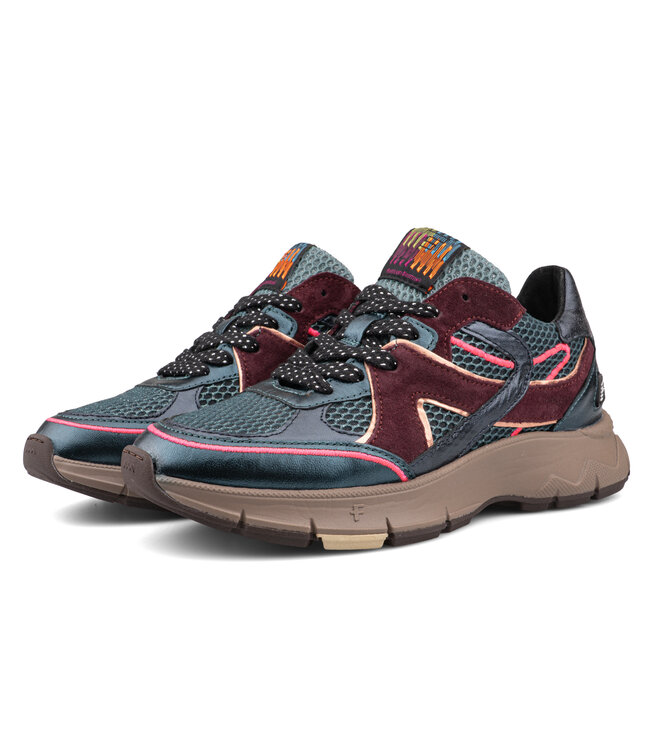 Floris van Bommel | Dames | Sneakers | Green (10174-50-01)