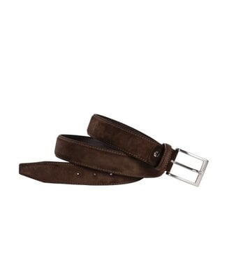 Officine Napoli Officine Napoli | Accessoires | Herenriemen | Marrone Suède  (2035 Marrone))