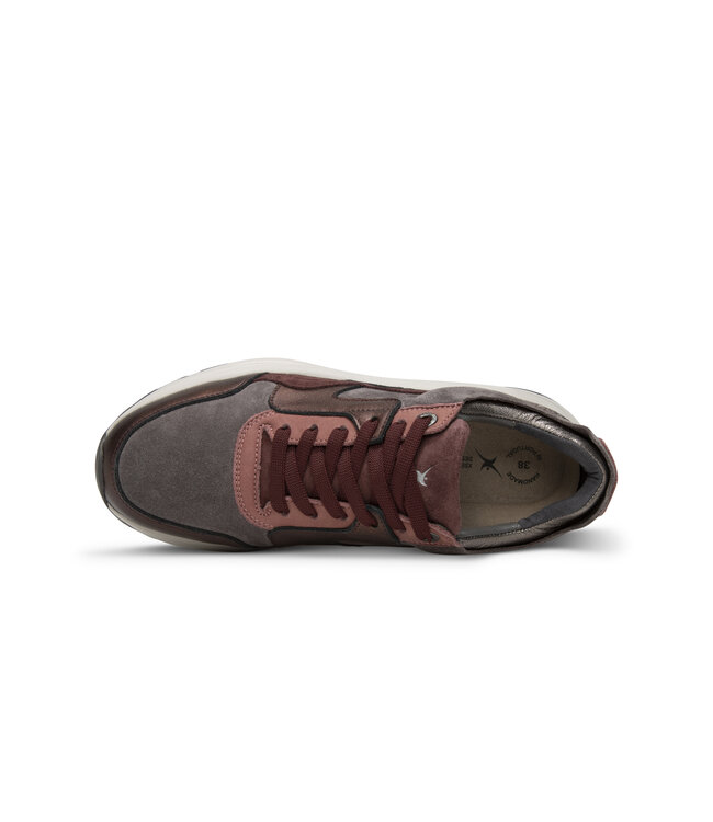 Xsensible | Dames | Sneakers | Bordeaux Fantasy (33000.2 748)