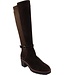 DL Sport | Dames | Lange Laars | Velour Cacao (7215)