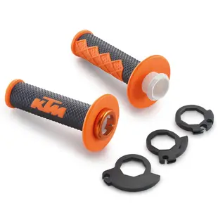 Lock-on grip set