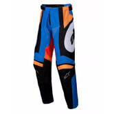 Crossbroek Alpinestars youth racer melt pants orange blue