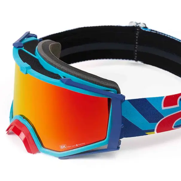 ARIETE Ariete 8K – Carbon Neutrale Enduro Goggle met Red Multi-Layer Lens