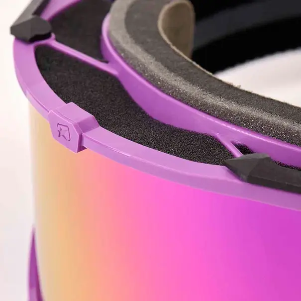 ARIETE Ariete 8K – Carbon Neutrale Enduro Goggle met Purple Multi-Layer Lens