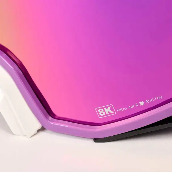 ARIETE Ariete 8K – Carbon Neutrale Enduro Goggle met Purple Multi-Layer Lens