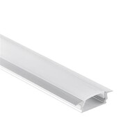 LED inbouw profiel inclusief klikafdekking 23,07mm x 5,91mm - 08ALU