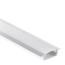 LED inbouw profiel inclusief klikafdekking 23,07mm x 5,91mm - 08ALU