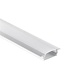 Luksus LED profielen LED inbouw profiel inclusief klikafdekking 23,07mm x 5,91mm - 08ALU
