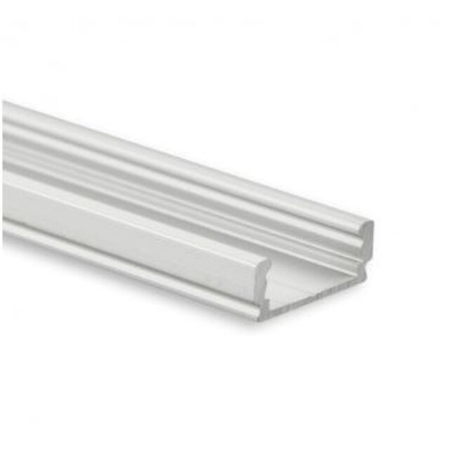 LED profiel inclusief klikafdekking 16,8mm x 6,47mm - 01ALU