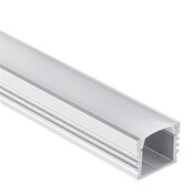 LED profiel inclusief klikafdekking 16,8mm x 13,01mm - 02ALU