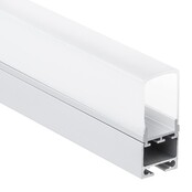 LED profiel ophang systeem / Kabelgoot 1 meter 16,8mm x 12,97mm - PL10ALU