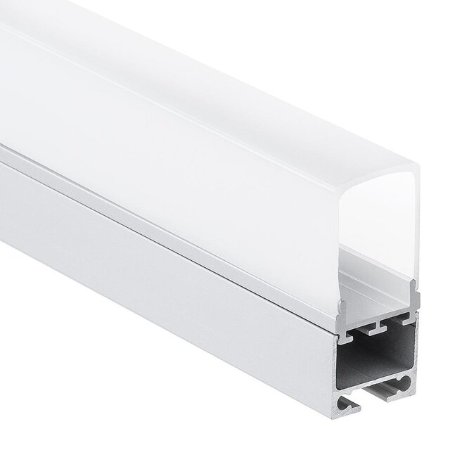 LED profiel ophang systeem / Kabelgoot 1 meter 16,8mm x 12,97mm - PL10ALU