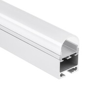 LED profiel ophang systeem / Kabelgoot 1 meter 16,8mm x 12,97mm - PL10ALU