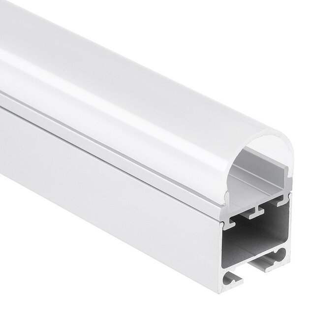 LED profiel ophang systeem / Kabelgoot 1 meter 16,8mm x 12,97mm - PL10ALU