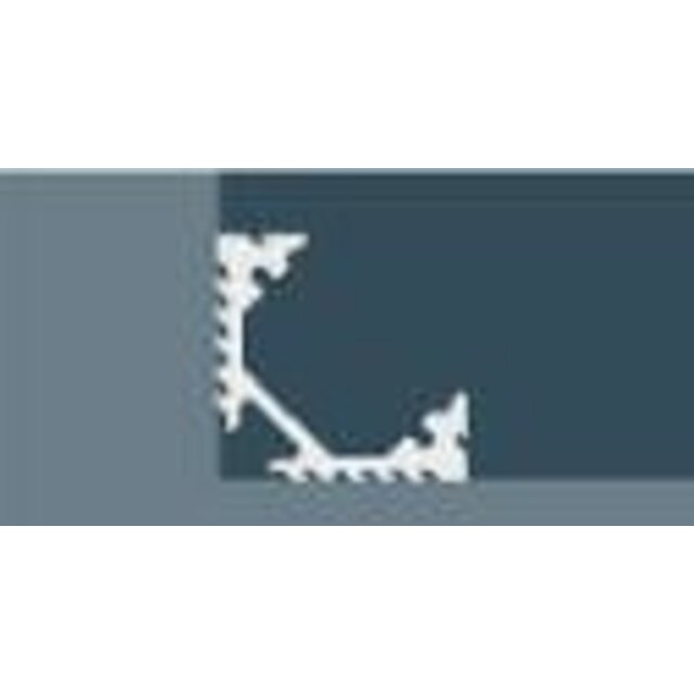 LED hoekprofiel inclusief opaal klikafdekking 33.60 mm x 26.52 mm - C11ALU