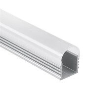 LED profiel inclusief afdekking 16,8mm x 12,4mm - 05.2ALU