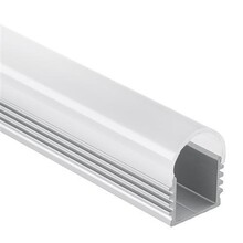 LED profiel inclusief afdekking 16,8mm x 12,4mm - 05.2ALU
