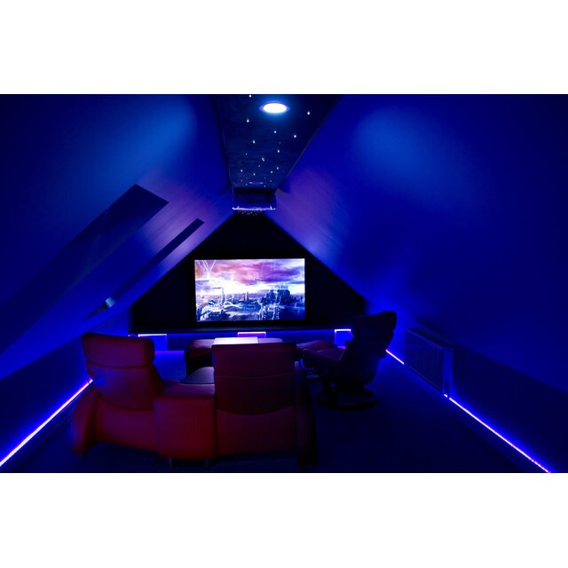 LED profiel inclusief hoge afdekking 16,8mm x 25,47mm - 15.1alu