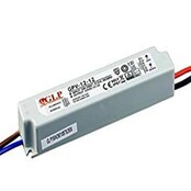 LED voeding 12W 12VDC 1A CV - Waterdicht IP67 - GLP GPV-12-12