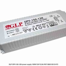 LED voeding 150W 12VDC 10A CV - Waterdicht IP67 - GLP GPV-150-12