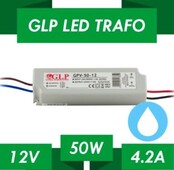 LED voeding 50W 12VDC 4,2A CV - Waterdicht IP67 - GLP GPV-50-12