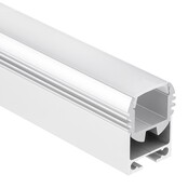 LED profiel ophang systeem / Kabelgoot 2 meter 16,8mm x 12,97mm - PL10ALU