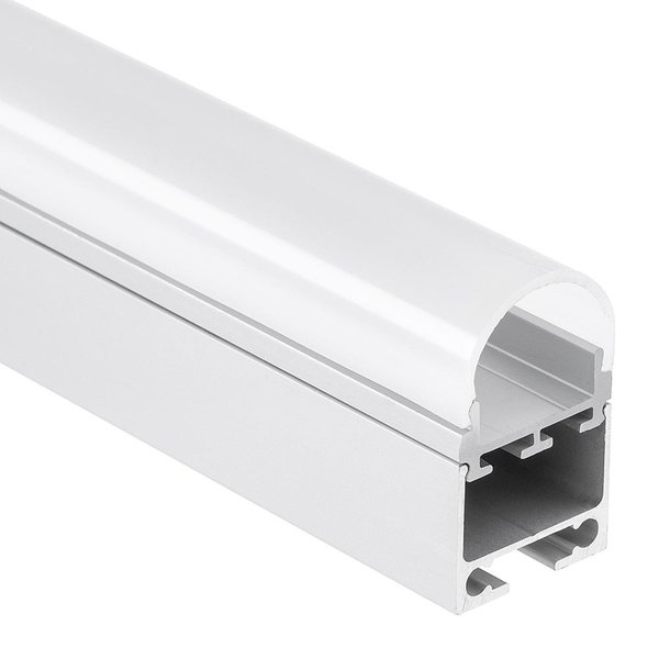 Luksus LED profielen LED profiel ophang systeem / Kabelgoot 2 meter 16,8mm x 12,97mm - PL10ALU