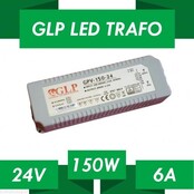 LED voeding 150W 24VDC 6,25A CV – Waterdicht IP67 – GLP GPV-150-24