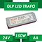 GLP LED voeding  LED voeding 150W 24VDC 6,25A CV – Waterdicht IP67 – GLP GPV-150-24