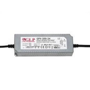 LED voeding 200W 24VDC 8,33A CV – Waterdicht IP67 – GLP GPV-200-24