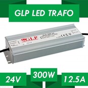 LED voeding 300W 24VDC 12.5A CV – Waterdicht IP67 – GLP GLG-300-24