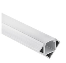 LED hoek profiel P23 helder 25,66mm x 18,01mm - 1 meter