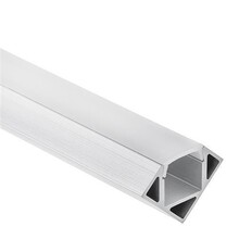 LED hoek profiel P23 helder 25,66mm x 18,01mm - 1 meter