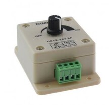 LED draaidimmer 12V/24V 8A - Opbouw model
