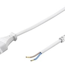 2 aderige stroomkabel voor LED voeding - 1 meter - EU stekker voor LED voedingen