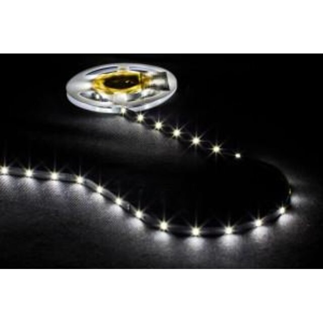 Complete draadloze LED strip set natuurlijk wit 4000K 6W 680LM 60LED p/m 12VDC - 10 meter