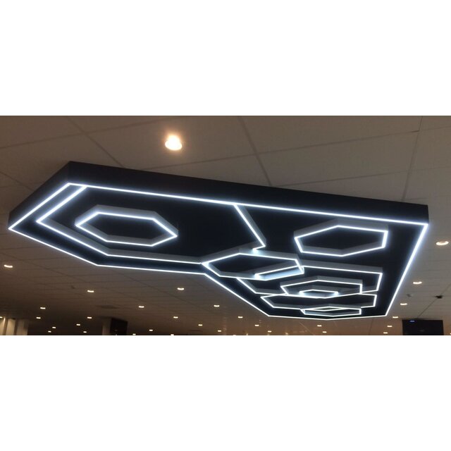 Complete draadloze LED strip set natuurlijk wit 4000K 6W 680LM 60LED p/m 12VDC - 10 meter