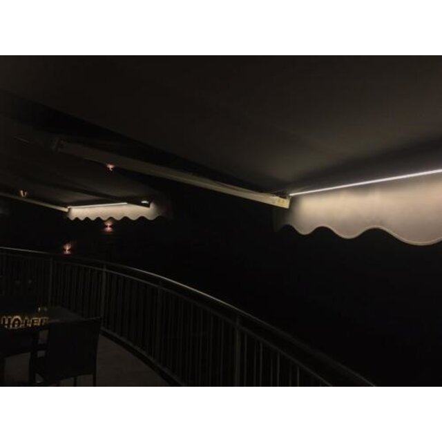 Complete draadloze LED strip set natuurlijk wit 4000K 6W 680LM 60LED p/m 12VDC - 10 meter