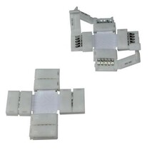 4 weg connector voor RGBW LED strips – 12mm breed - IP20