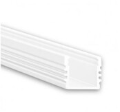 Wit opbouw LED profiel inclusief klikafdekking 16,8mm x 13,01mm - 02WIT