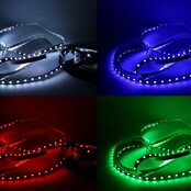 Waterdichte RGB LED strip 14.4W 840LM 60LED 24VDC IP65 - 5 meter