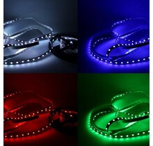 Waterdichte RGB LED strip 14.4W 840LM 60LED 24VDC IP65 - 5 meter