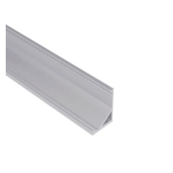 Luksus LED profielen LED hoekprofiel inclusief afdekking 16,5mm x 16,5mm - C12ALU