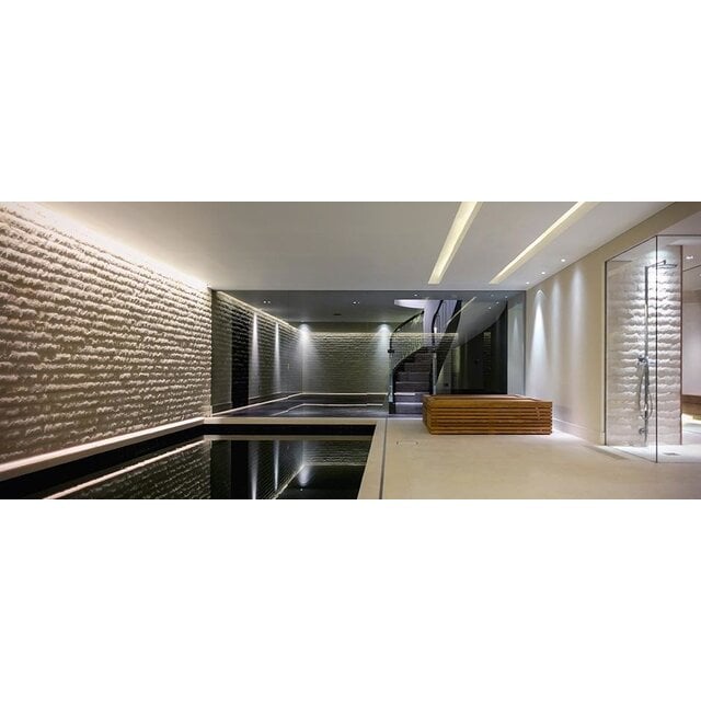 LED hoekprofiel inclusief afdekking 16,5mm x 16,5mm - C12ALU