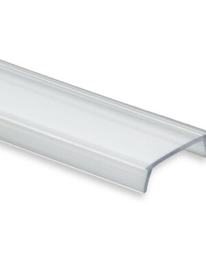 Transparante LED profiel afdekking 11,5 mm breed - 2 meter